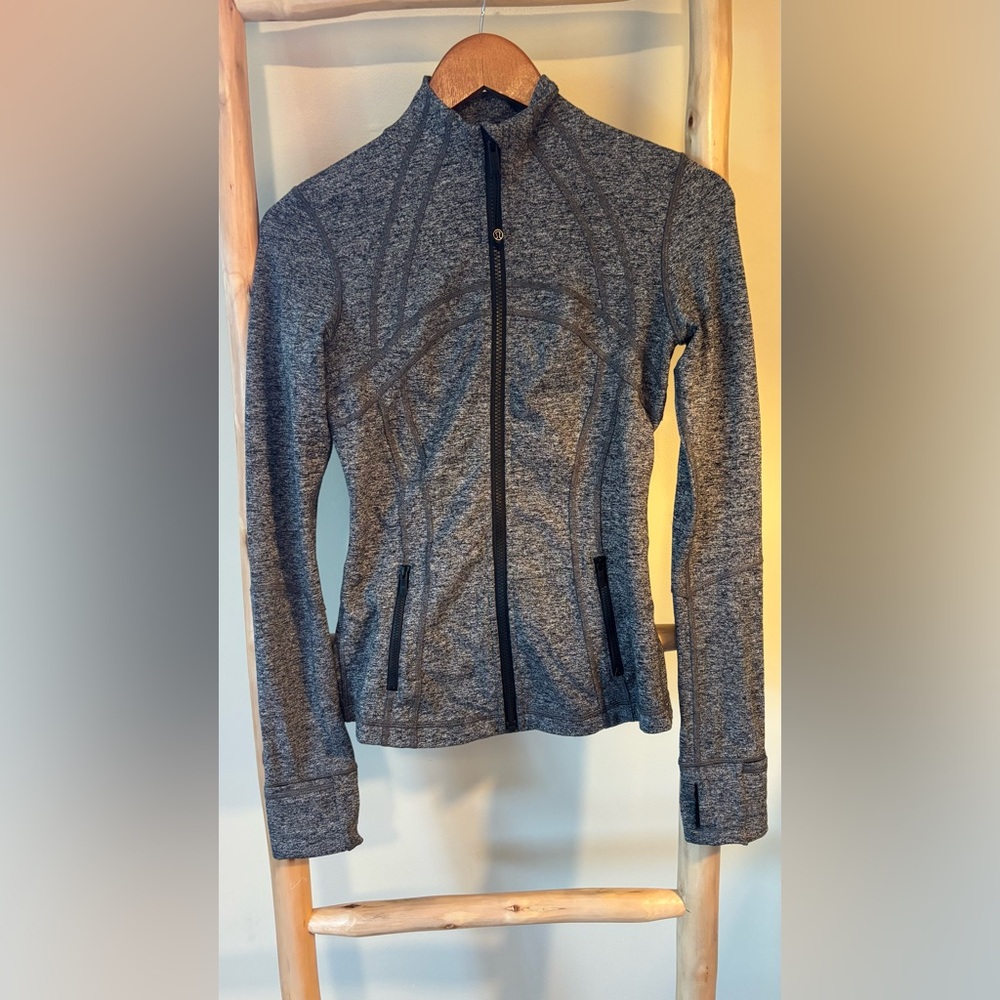 Lululemon Athletica Gray Define Track Jacket